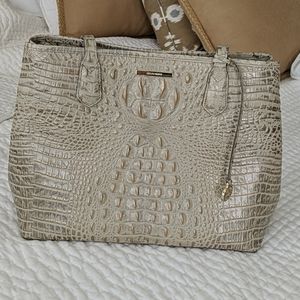 Brahmin Julian Silver Birch Melbourne tote
